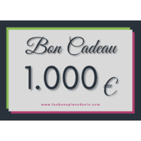 Bon Cadeau - 1000 €