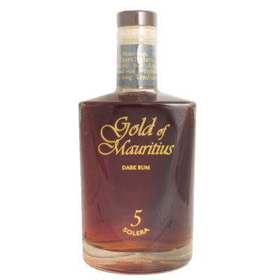 gold of mauritius dark rum 5 solera