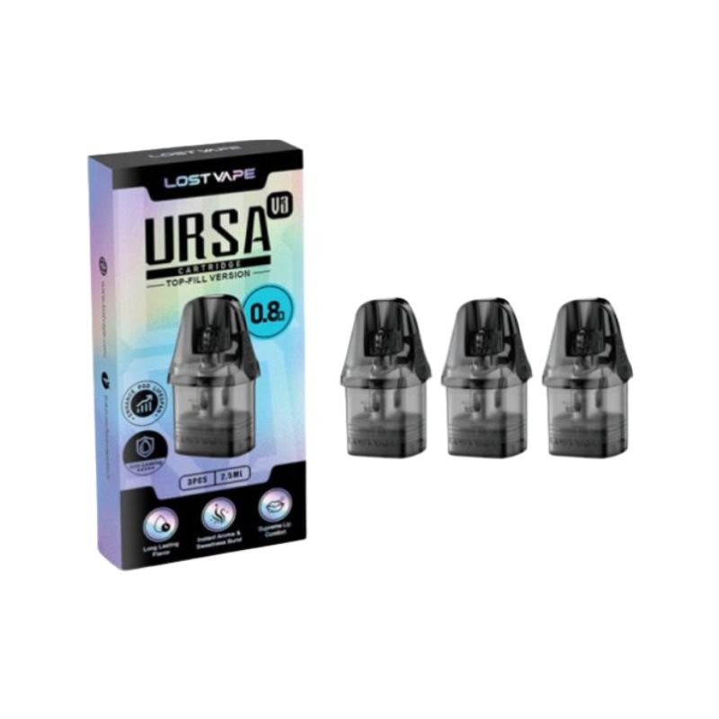 3X CARTOUCHES URSA NANO V2-V3 - RSERVOIR ET PYREX - cazavape-pro 3X CARTOUCHES URSA NANO V2-V3 - RSERVOIR ET PYREX - cazavape-pro