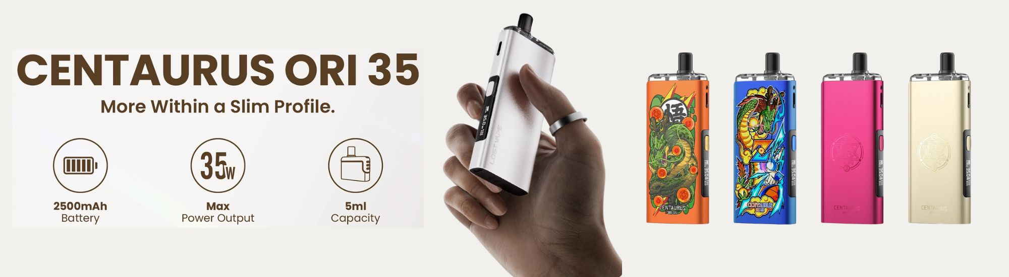 LOST VAPE - CENTAURUS ORI 35