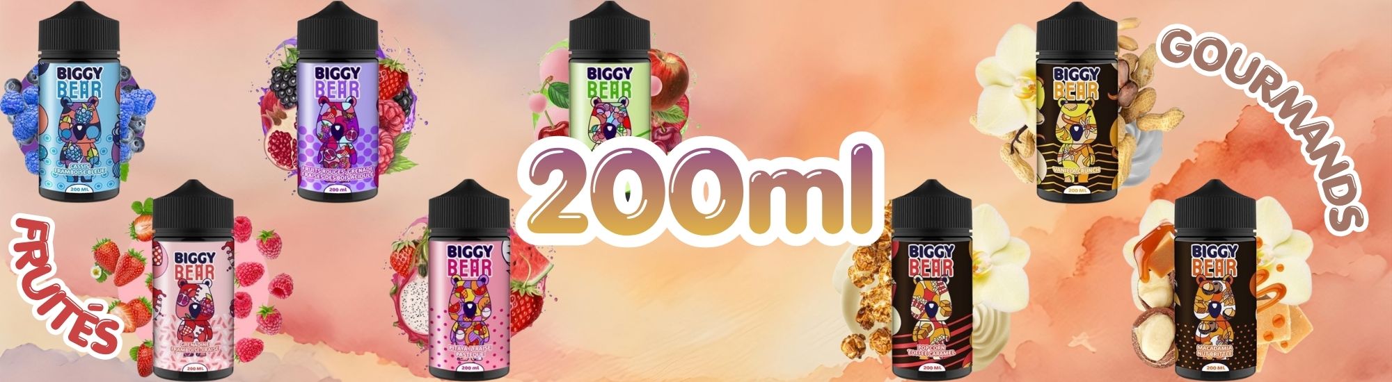 BIGGY BEAR - ELIQUIDE 200ML