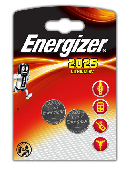 x2 cr2025 ENERGIZER