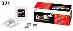 Pile de montre 321 SR616SW Energizer