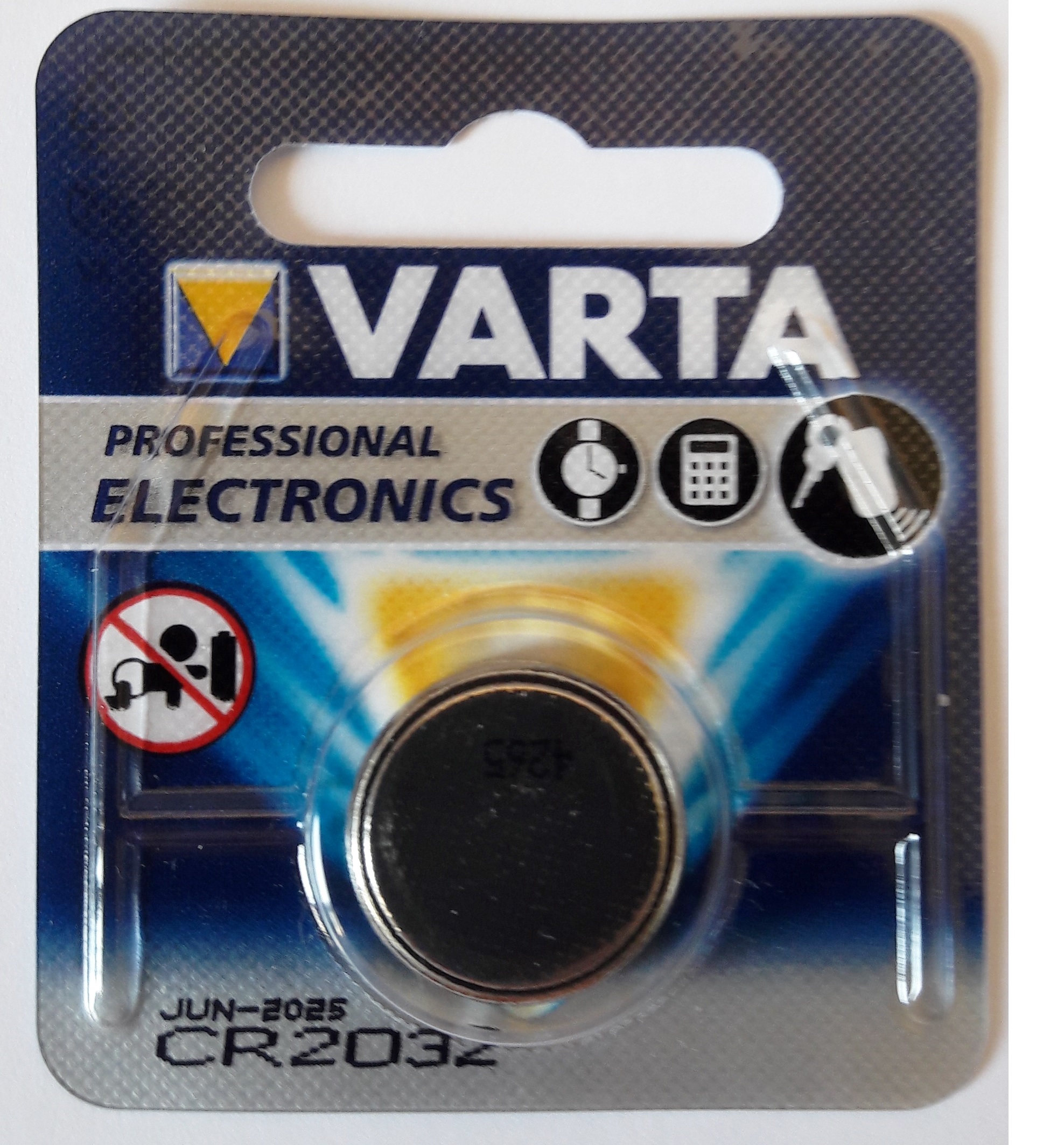 Pile lithium CR2032 Varta