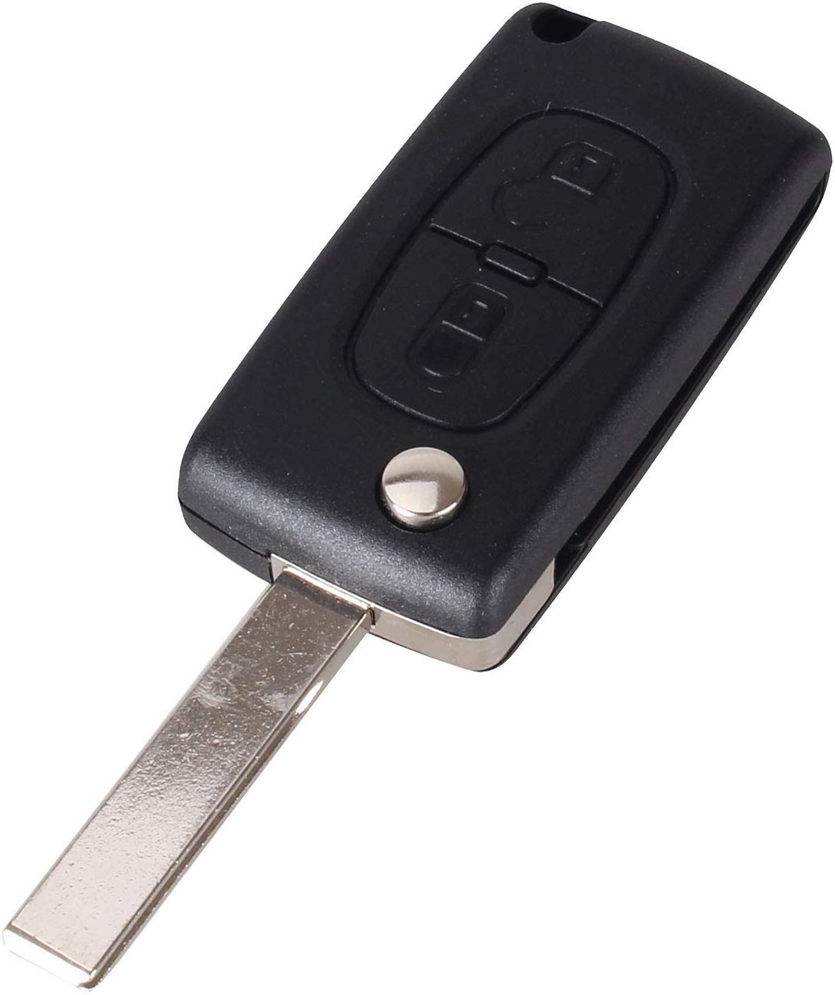 Coque clé Citroën 2 boutons HU83 CE0536, photo principale