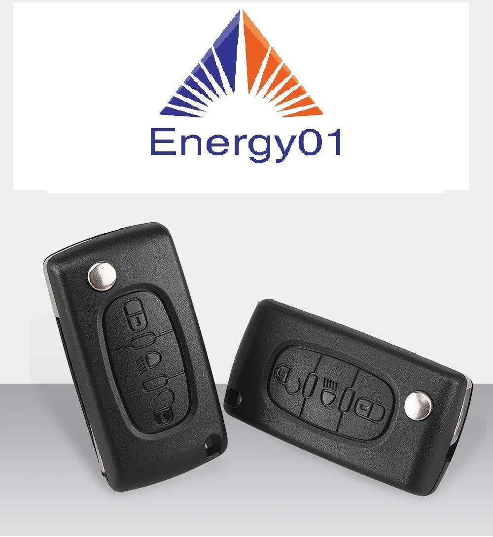 Coque clé Citroën 3 boutons HU83 CE0536, photo 4