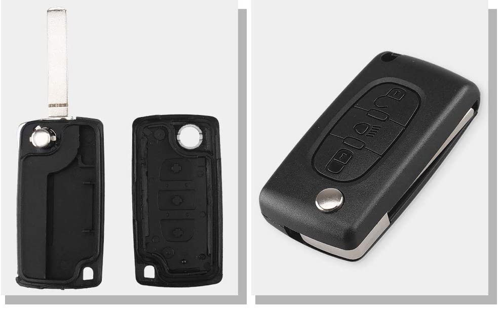 Coque clé Citroën 3 boutons VA2 CE0523, photo 4
