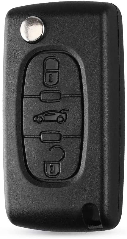 Coque clé Peugeot 3 boutons VA2 CE0536, photo principale