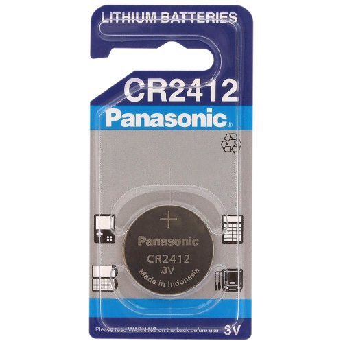 Pile plate lithium CR2412 Panasonic