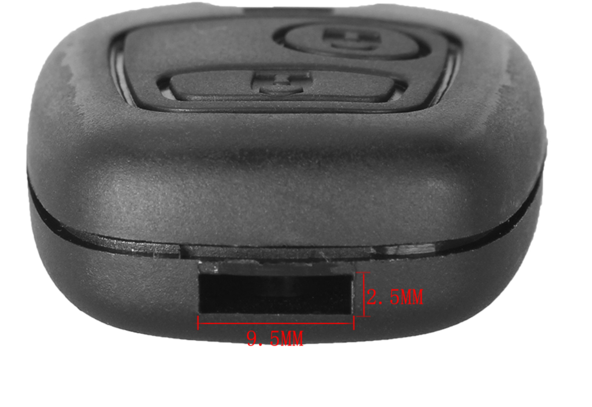 Coque télécommande Peugeot 106 206 306 406 2 boutons, photo 4