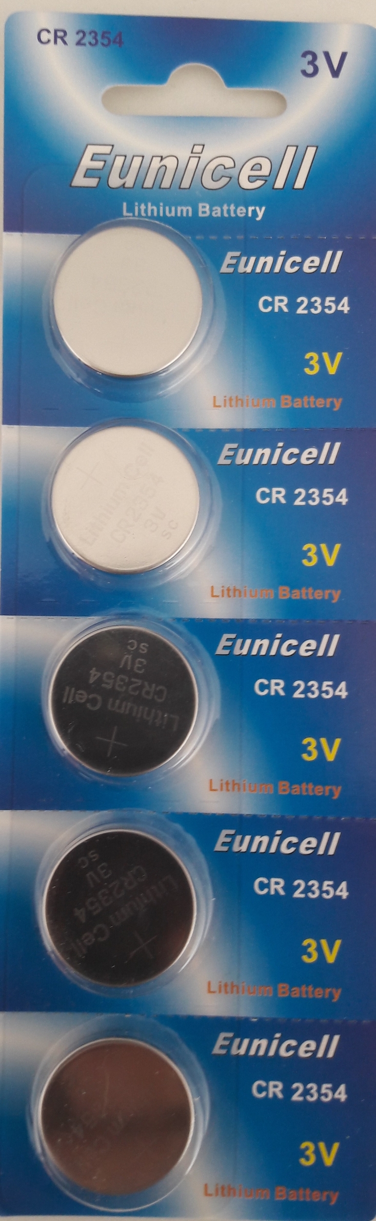 EUNICELL Lot de 5 piles 3V Lithium CR2016 lithium - Piles Eunicell -  energy01