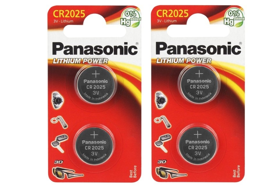 X4 CR2025 PANASONIC