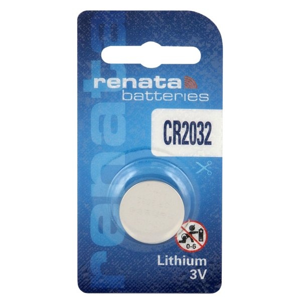 Pile lithium CR2032 Renata sous blister