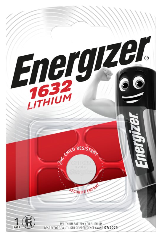 x1 CR1632 energizer