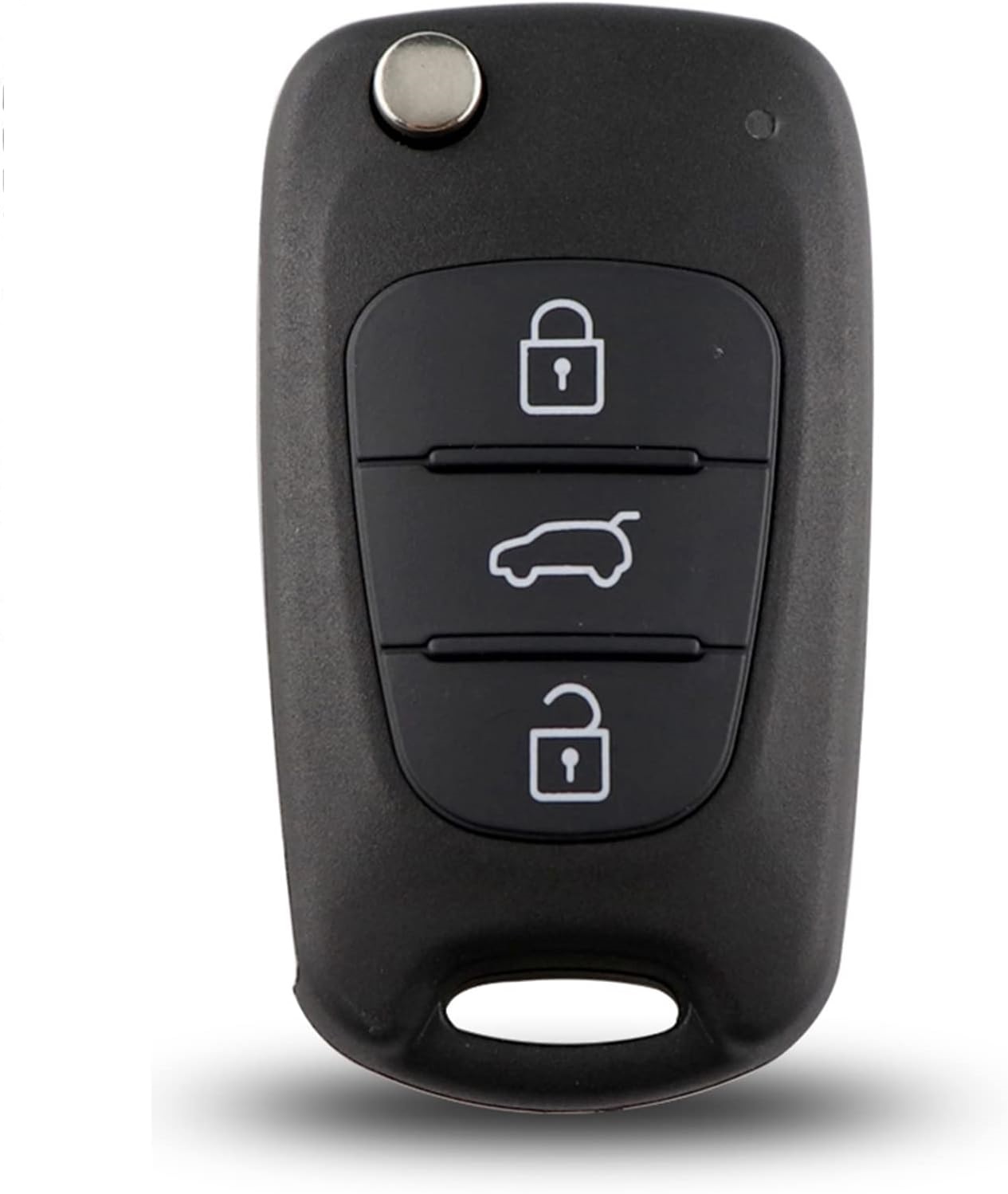 Coque clé Hyundai Kia 3 boutons lame TOY40, photo principale