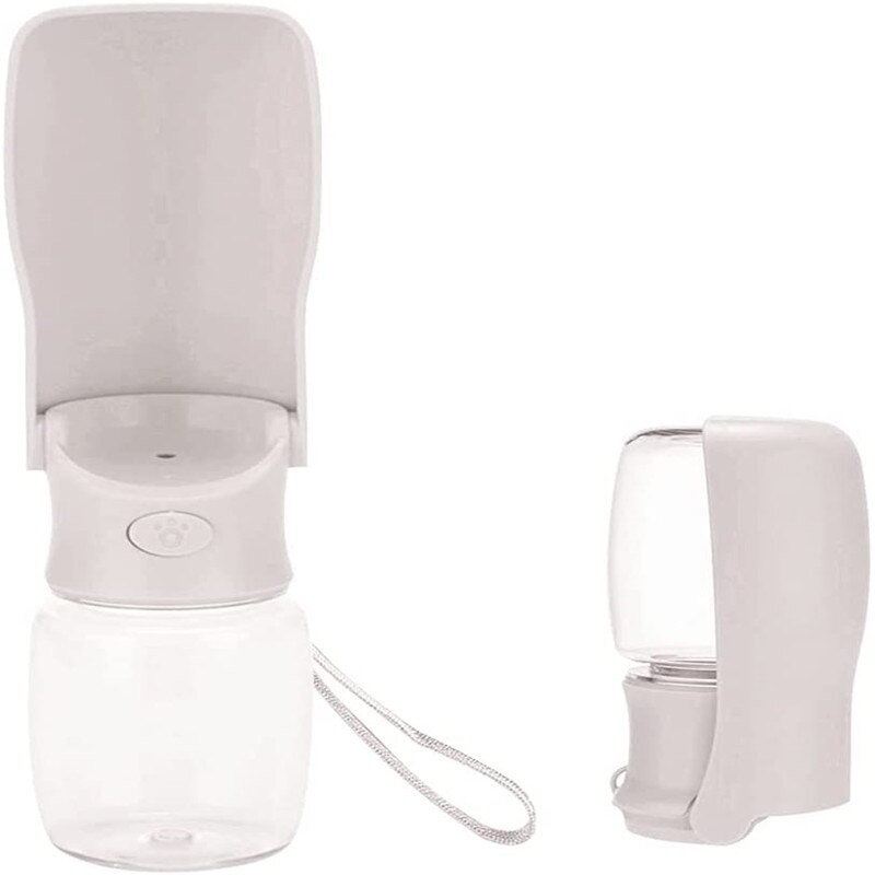 Gourde pour chien Pounet blanche, vue 3