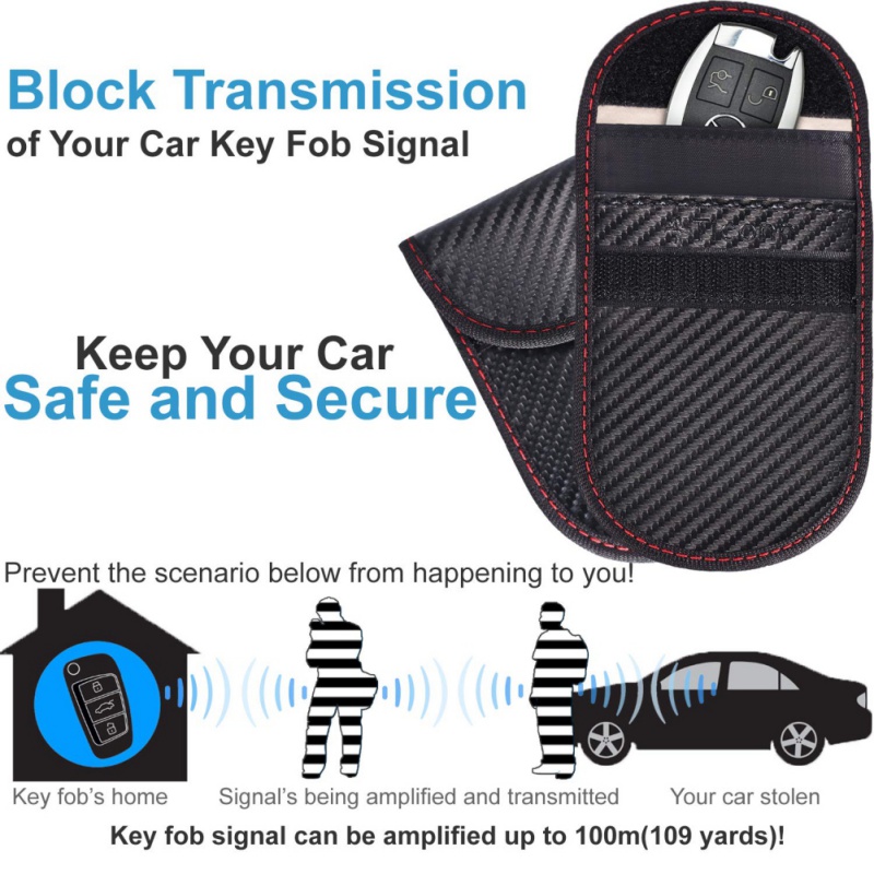 Étui anti-RFID noir, vue 7