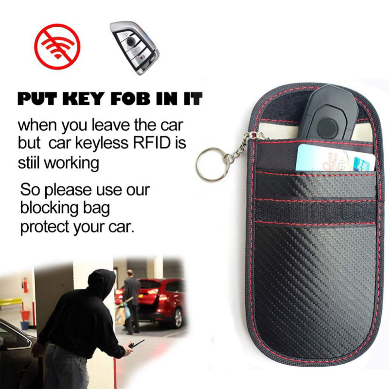 Pochette de blocage de Signal de voiture, protection des clés