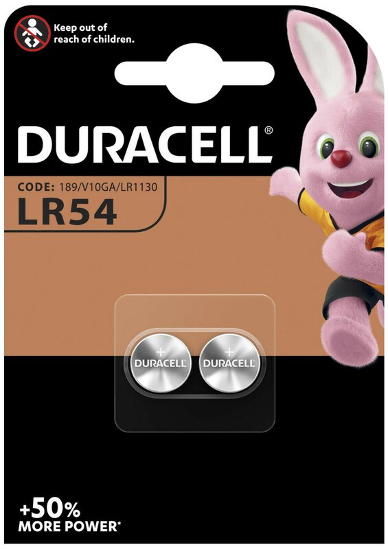 X2 LR54 DURACELL