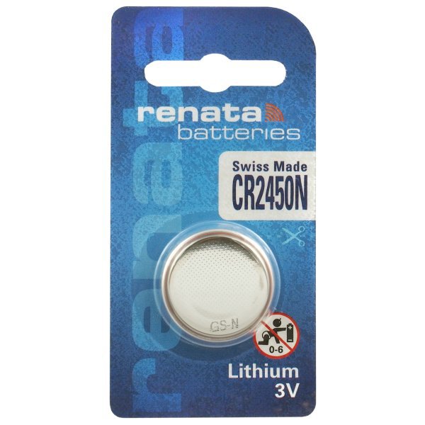 Pile plate lithium CR2450N Renata