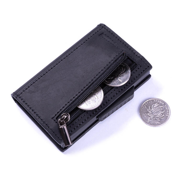 Portefeuille Homme En Cuir Véritable - [MARQUE] - [Modèle] - Porte-Cartes De Crédit Et Porte - Foto 5