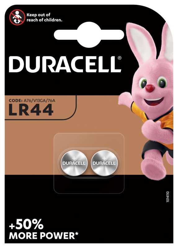 X2 LR44 DURACELL