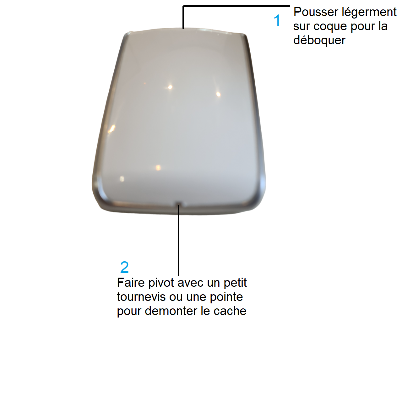 DEMONTAGE COQUE COTE BLANC
