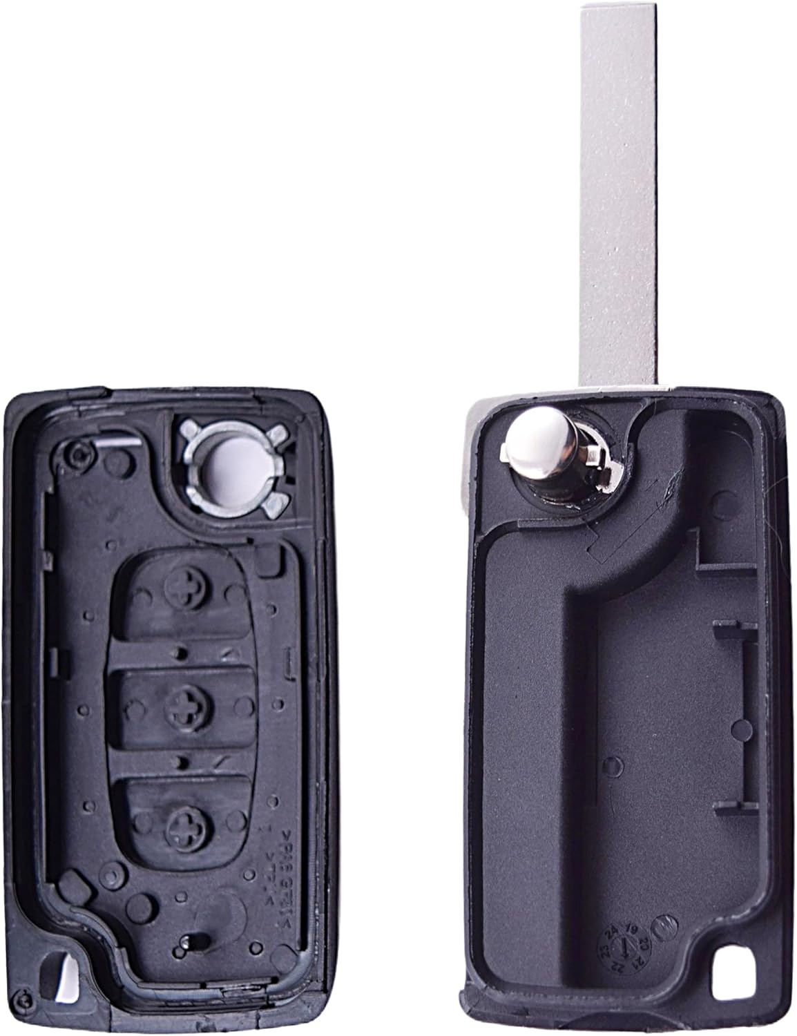 Coque clé Berlingo Partner 3 boutons VA2 CE0523, photo 2