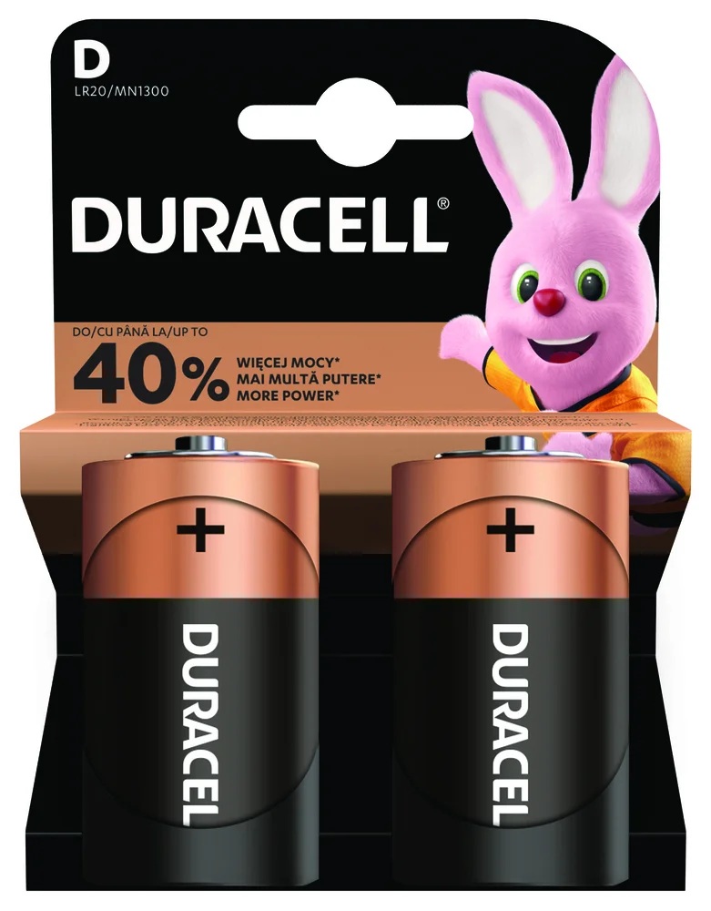 X2 LR20 DURACELL