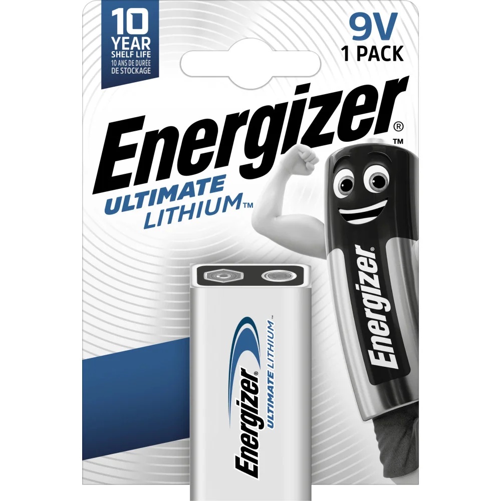 6lr61 lithium 9v bateria-litowa-energizer-la522-ultimate-lithium-la522-9v-6f22