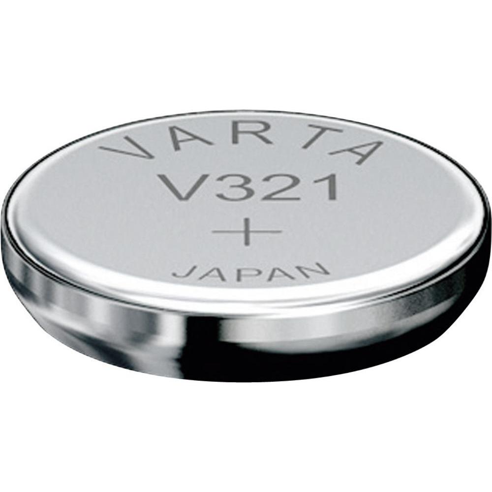Pile de montre 321 SR616SW à l'oxyde d'argent Varta