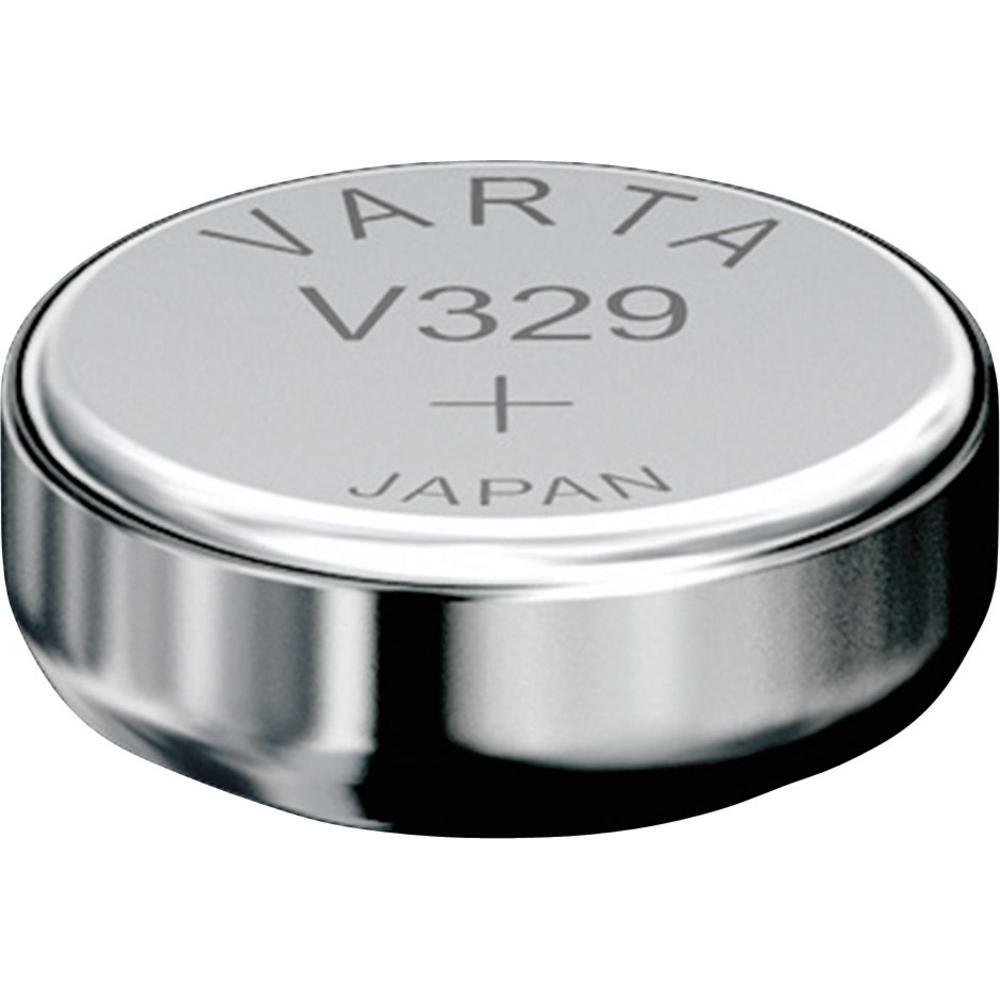 Pile de montre 329 SR731SW à l'oxyde d'argent Varta