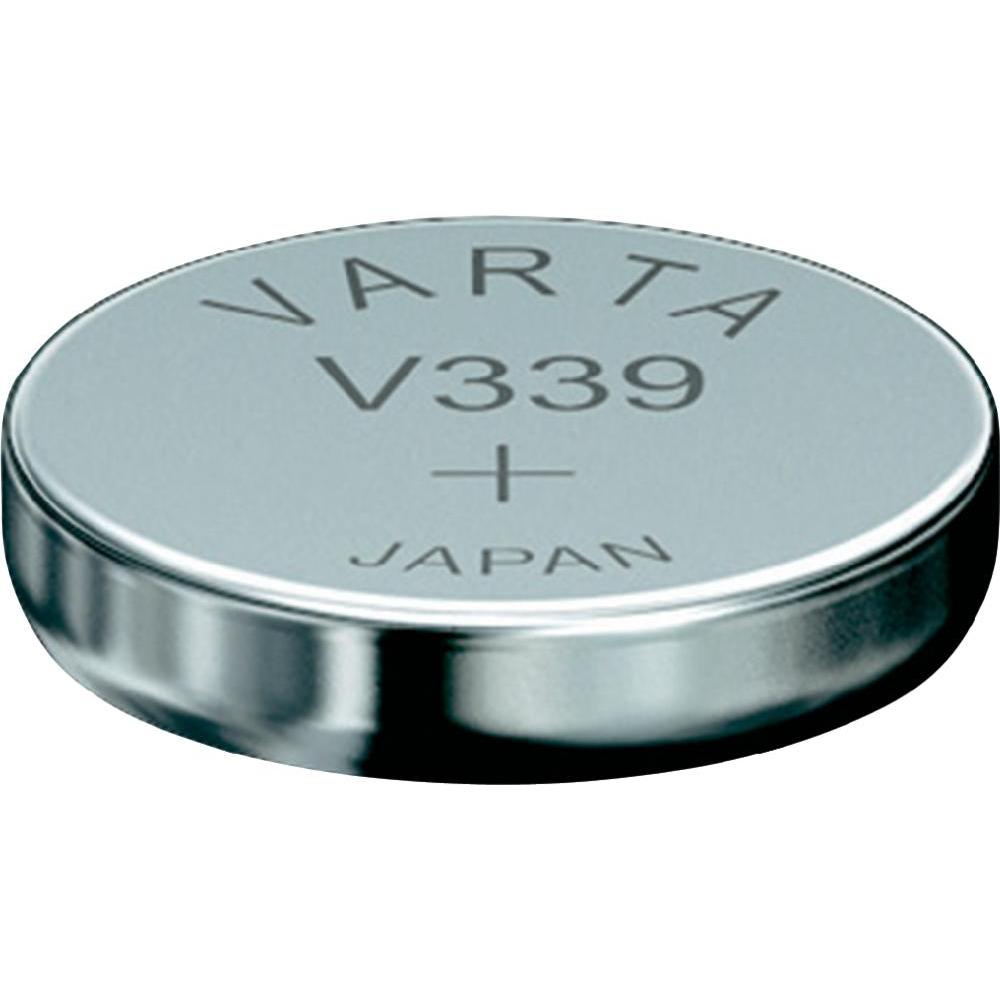 Pile de montre 339 SR614SW à l'oxyde d'argent Varta