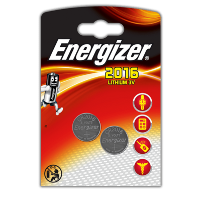 X2 CR2016 ENERGIZER