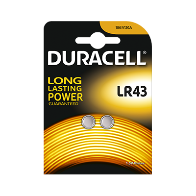 X2 LR43 DURACELL