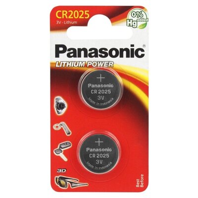 X2 CR2025 PANASONIC
