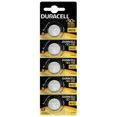 BLISTER DE 5 PILES CR2032 DURACELL