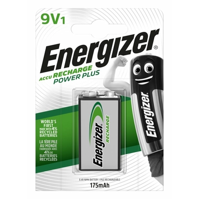 X1 6LR61 RECHARGEABLE Energizer_6F22_9V_Ni_MH_175mAh_8_4V