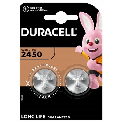X2 CR2450 DURACELL 1 BLISTER