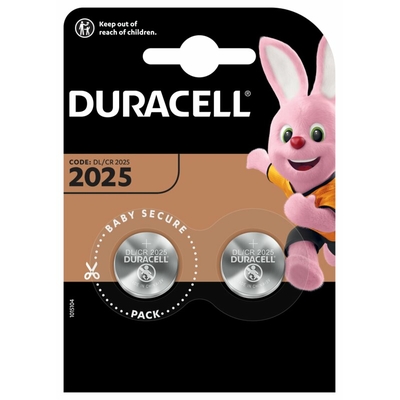 X2 CR2025 DURACELL