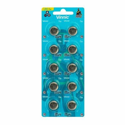 Blister de 10 piles alcalines LR9 625A Vinnic