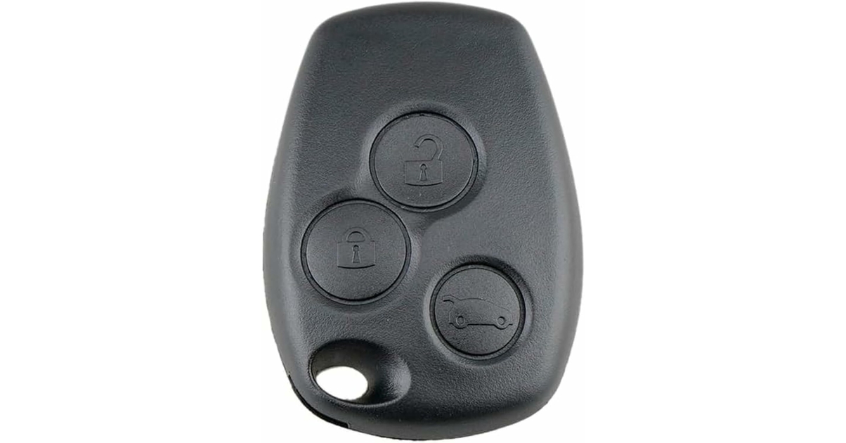 AMZsystems - Coque De Clé à 2 Boutons Sans Lame Compatible
