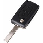 Coque clé Citroën 2 boutons HU83 CE0536, photo principale