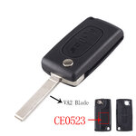 Coque clé Peugeot 2 boutons VA2 CE0523, photo 2