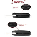 Coque clé Peugeot 2 boutons VA2 CE0536, photo 4