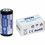 Accu rechargeable 16340 RCR123A 650 mAh