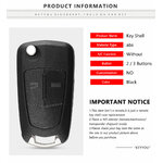 Coque clé Opel 3 boutons Astra Corsa Vectra, photo 2