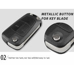 Coque clé Opel 3 boutons Astra Corsa Vectra, photo 4