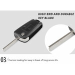 Coque clé Opel 3 boutons Astra Corsa Vectra, photo 5