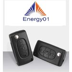 Coque clé Citroën 3 boutons VA2 CE0536, photo 5